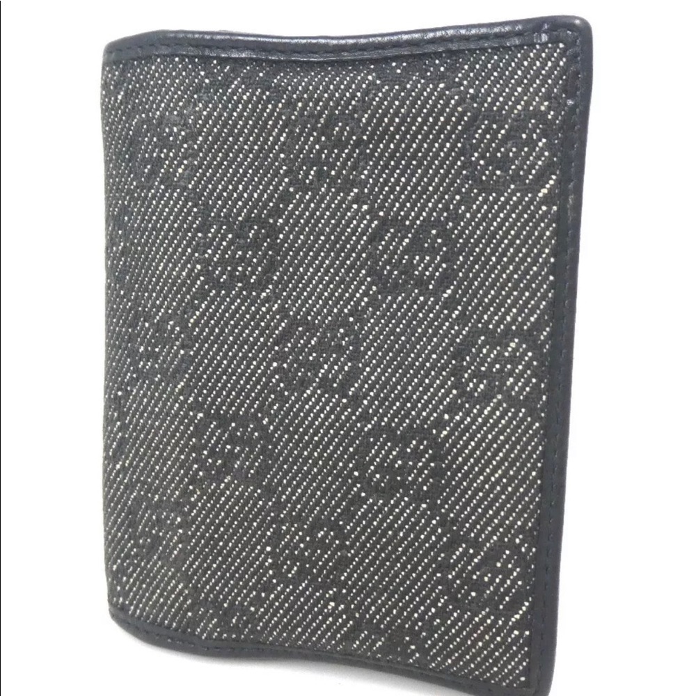 Gucci GG Pattern leather cards wallet
